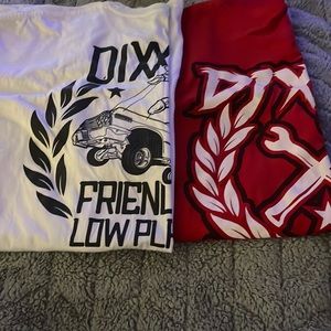 2 Men’s size XL Dixxon T-shirts